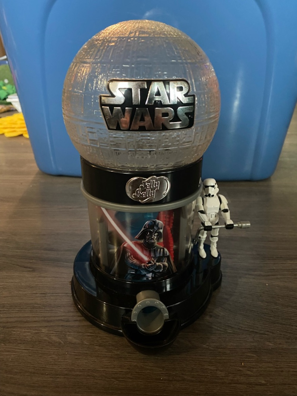Star Wars Blue Death Star Jelly Belly Candy Dispenser by